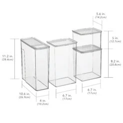 Airtight Food Container Set 2 Airtight Food Container Set -mDesign 2000 300DPI 22845MD dims