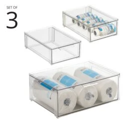 3-Piece Stackable Kitchen Storage Drawers -mDesign 2000 300DPI 23732MDK 2EMAIN icon