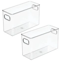 Office Storage Bin With Handles 10 X 4 X 6 4 Office Storage Bin With Handles 10 X 4 X 6 -mDesign 2000 300DPI 7111MDO 2EMAIN 3