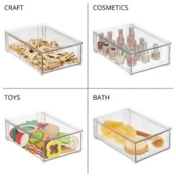 3-Piece Stackable Toy Storage Drawers 5 3-Piece Stackable Toy Storage Drawers -mDesign 2000 300DPI RFQ 2033733 20detail clear a32f4c7d b9ae 4022 916e f4dd88328944