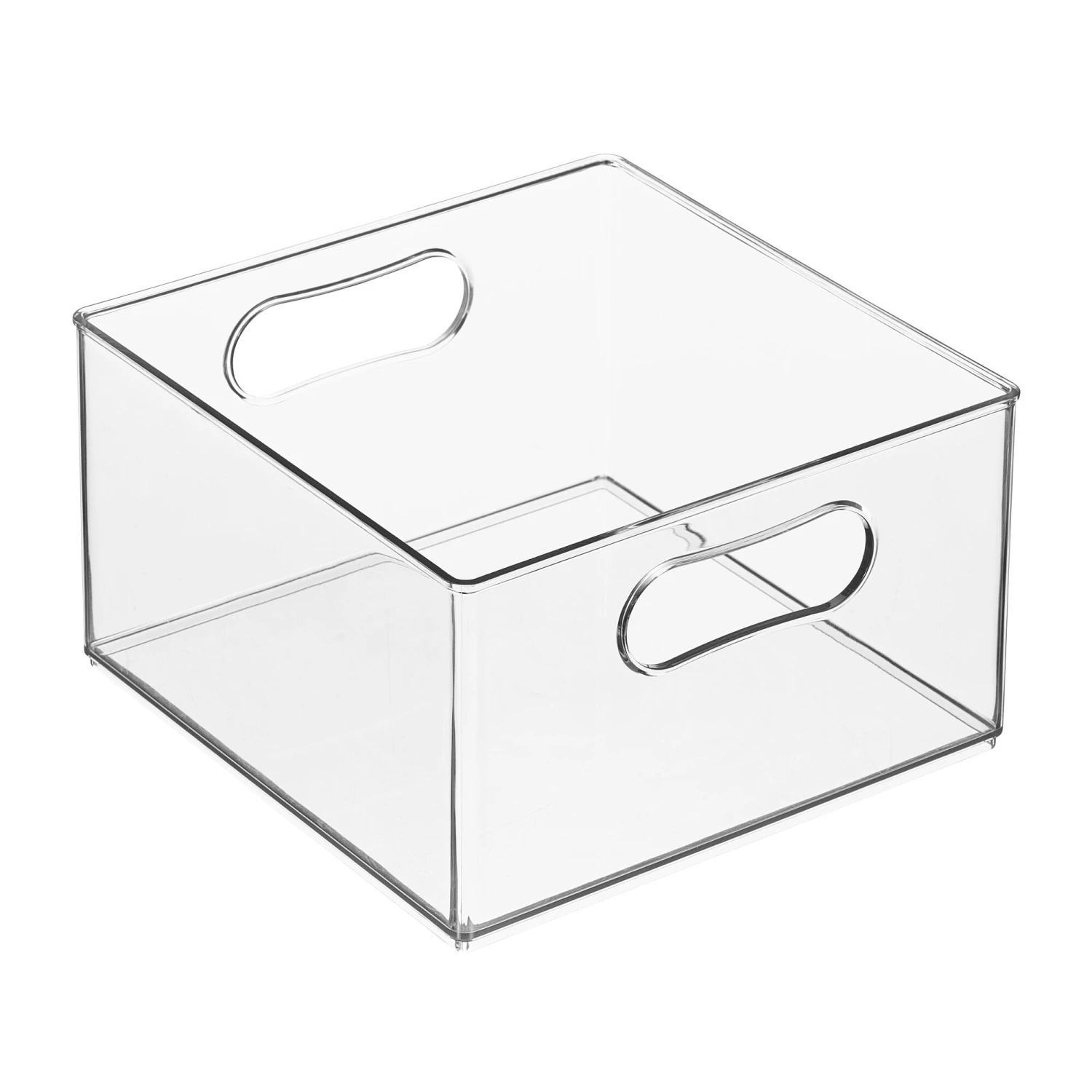 Clear Stackable Office Bins 10 x 10 x 6 Clear Stackable Office Bins 10 X 10 X 6 -mDesign 2000 300DPI RFQ 2045005 20clear OL