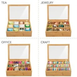 12-Section Tea Storage Box 3 12-Section Tea Storage Box -mDesign 2000 Square JPG 00427MDK.PT03