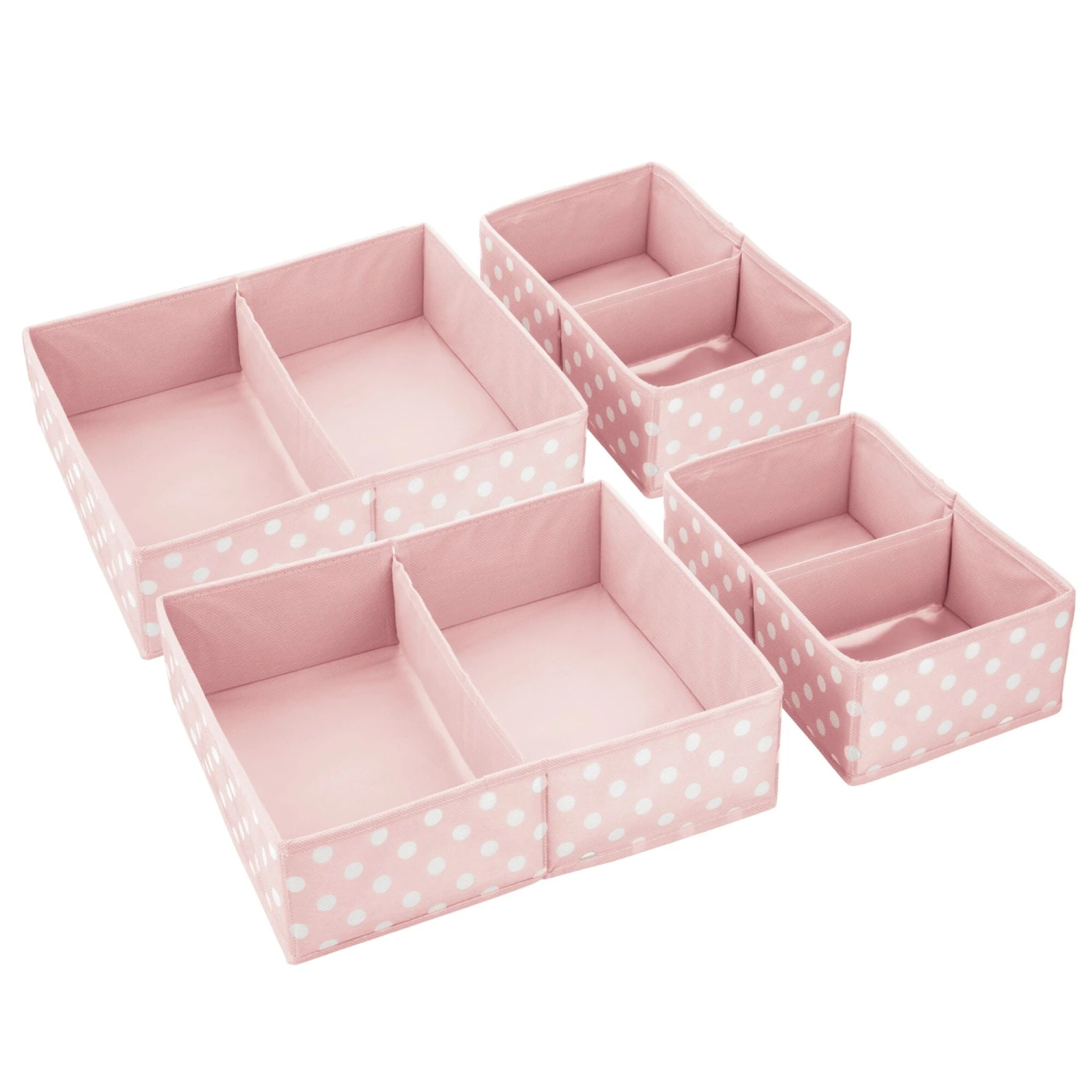 Divided Fabric Drawer Organizers Divided Fabric Drawer Organizers -mDesign 2000 Square JPG 00599MDCO Outline