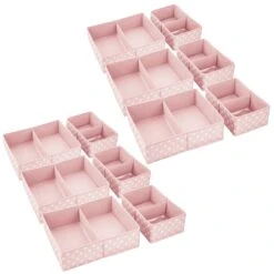 Divided Fabric Drawer Organizers 19 Divided Fabric Drawer Organizers -mDesign 2000 Square JPG 00599MDCO Outline 2
