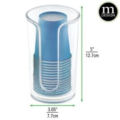 Disposable Cup Dispenser 3 Disposable Cup Dispenser -mDesign 2000 Square JPG 00833MDBST 2EDIMS