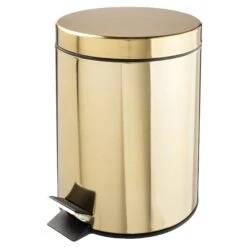 5-Liter Round Step Trash Can 4 5-Liter Round Step Trash Can -mDesign 2000 Square JPG 01291MDBST 2EMAIN