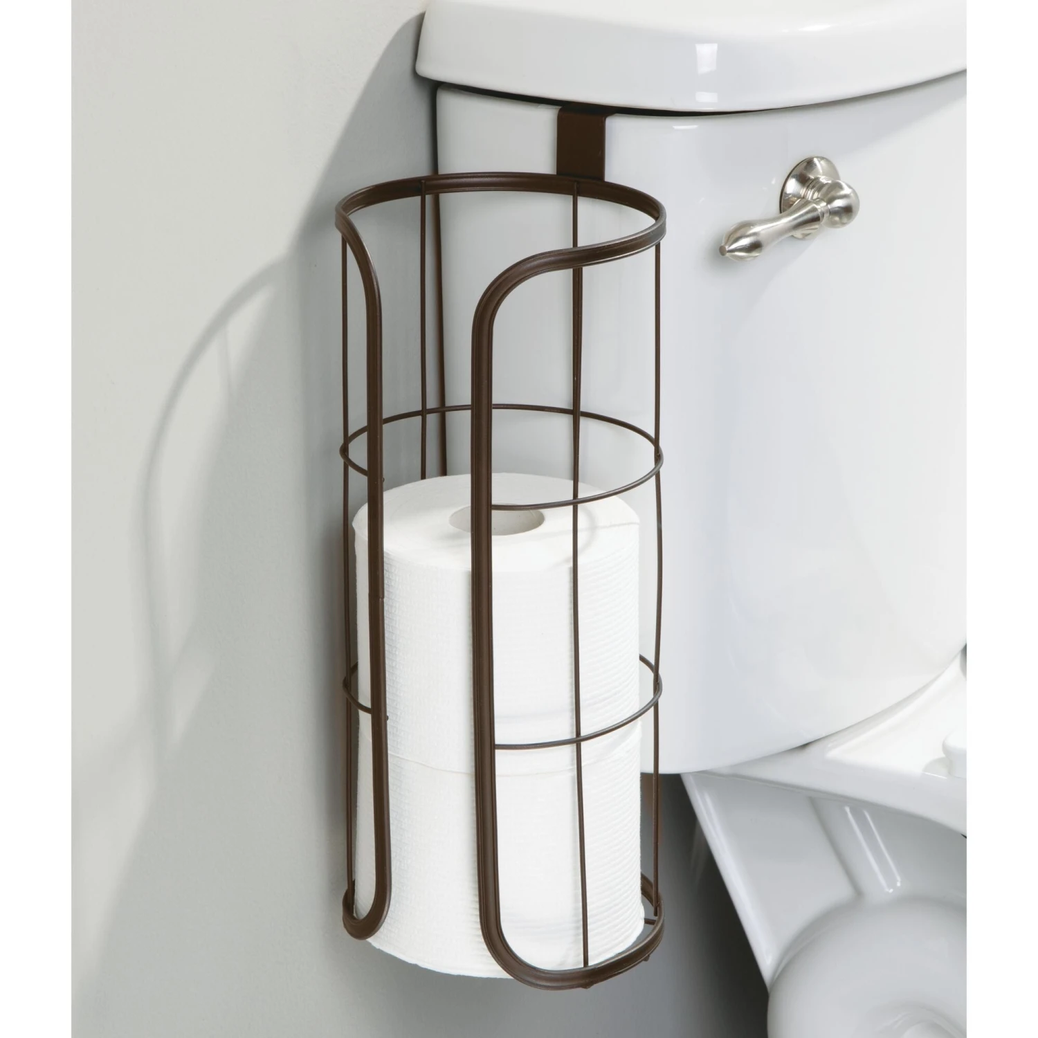 3-Roll Over-the-Tank Toilet Paper Holder 3-Roll Over-the-Tank Toilet Paper Holder -mDesign 2000 Square JPG 01783MDBST.PT01