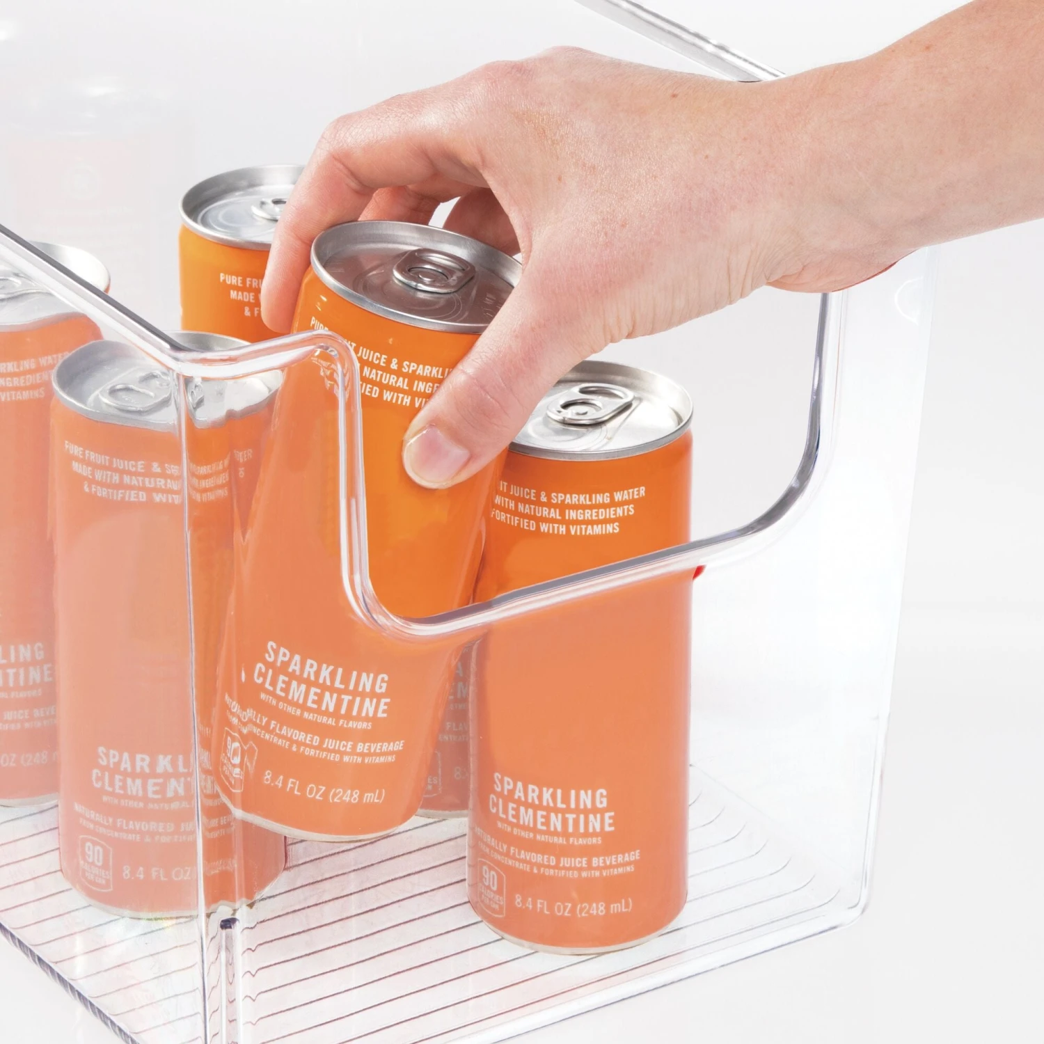 Open Front Kitchen Bin 10 x 8 x 8 Open Front Kitchen Bin 10 X 8 X 8 -mDesign 2000 Square JPG 02232MDK Detail