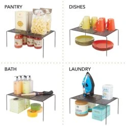 Kitchen Shelf Riser Set 5 Kitchen Shelf Riser Set -mDesign 2000 Square JPG 03326MDK.PT02