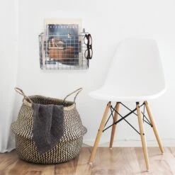 Wire Wall Baskets 6 X 12 X 8 2 Wire Wall Baskets 6 X 12 X 8 -mDesign 2000 Square JPG 03481MDHS.PT01