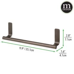 9" Adhesive Towel Bar Set 6 9" Adhesive Towel Bar Set -mDesign 2000 Square JPG 03519MDK