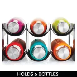 6-Bottle Holder 5 6-Bottle Holder -mDesign 2000 Square JPG 04144MDK.PT02