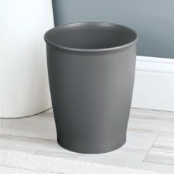 Round 6-Liter Bathroom Trash Can 4 Round 6-Liter Bathroom Trash Can -mDesign 2000 Square JPG 04996MDBST.PT01