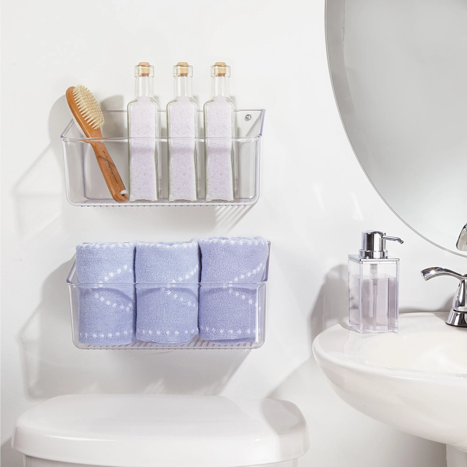 Wall Mounted Bin5 x 12 x 6 Wall Mounted Bin5 X 12 X 6 -mDesign 2000 Square JPG 05194MDHS.PT01