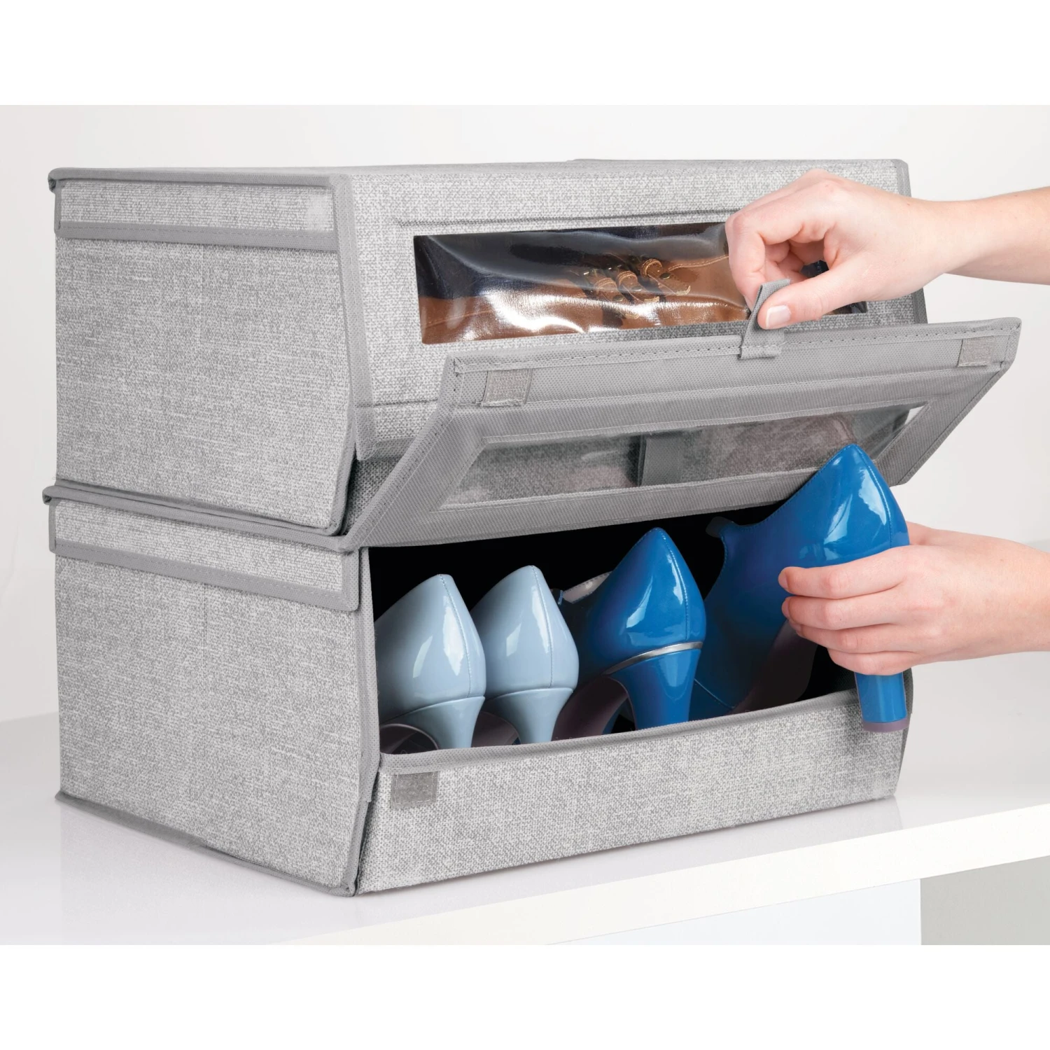 Window Shoe Box Set 12 x 14.5 x 7 Window Shoe Box Set 12 X 14.5 X 7 -mDesign 2000 Square JPG 05433 20hand 206