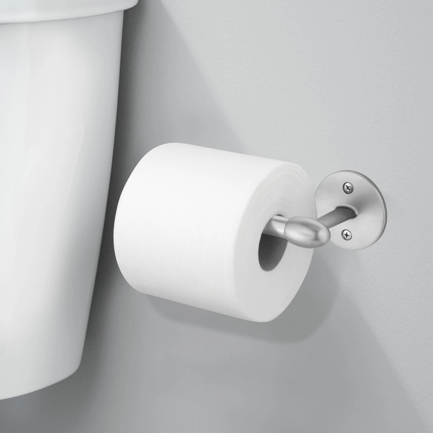 Wall Mount Toilet Paper Holder Wall Mount Toilet Paper Holder -mDesign 2000 Square JPG 06102MDBST.PT01