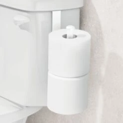 2-Roll Over-the-Tank Toilet Paper Holder 9 2-Roll Over-the-Tank Toilet Paper Holder -mDesign 2000 Square JPG 06384MDBST.PT01