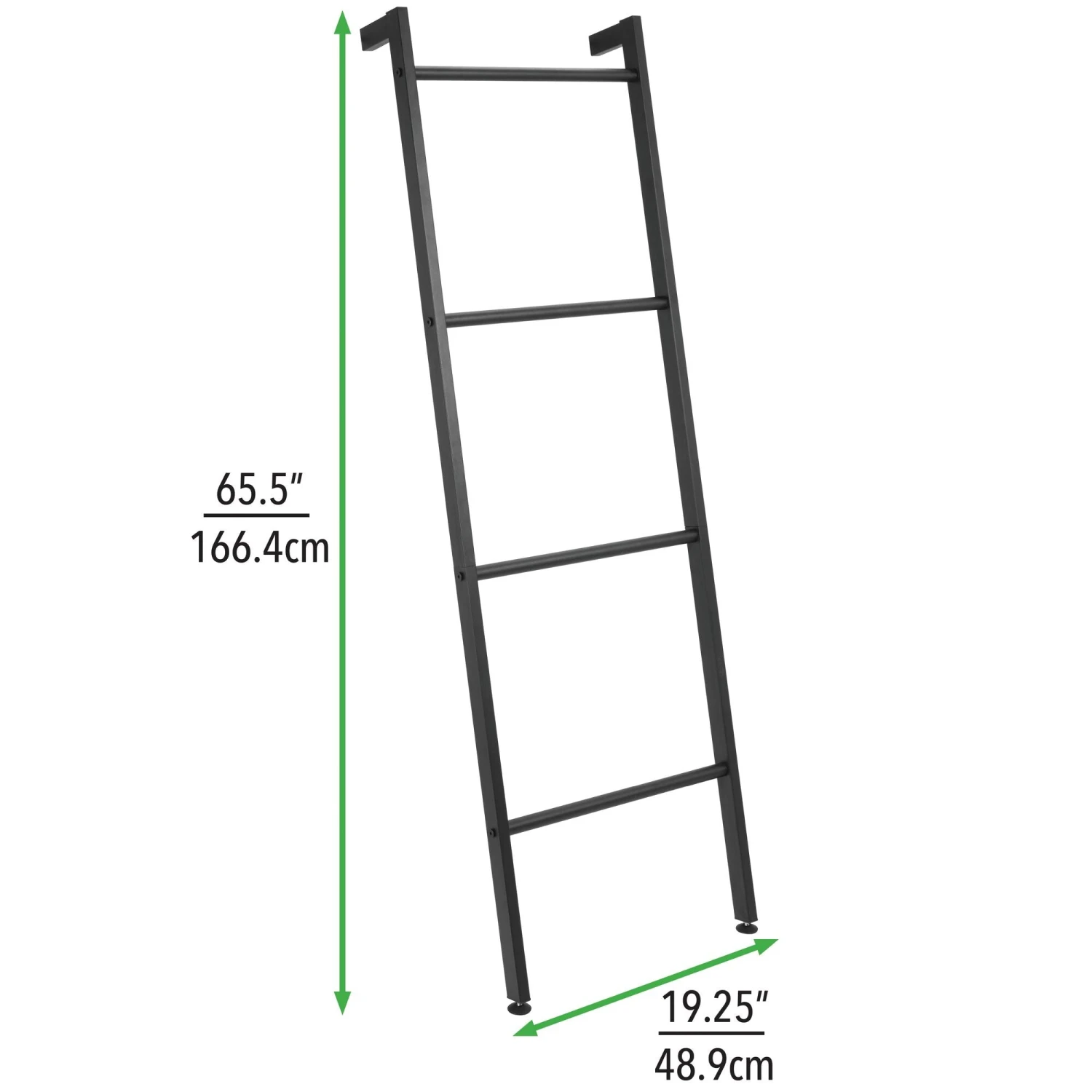 Leaning Towel + Blanket Ladder Leaning Towel + Blanket Ladder -mDesign 2000 Square JPG 06700MDBST.PT02