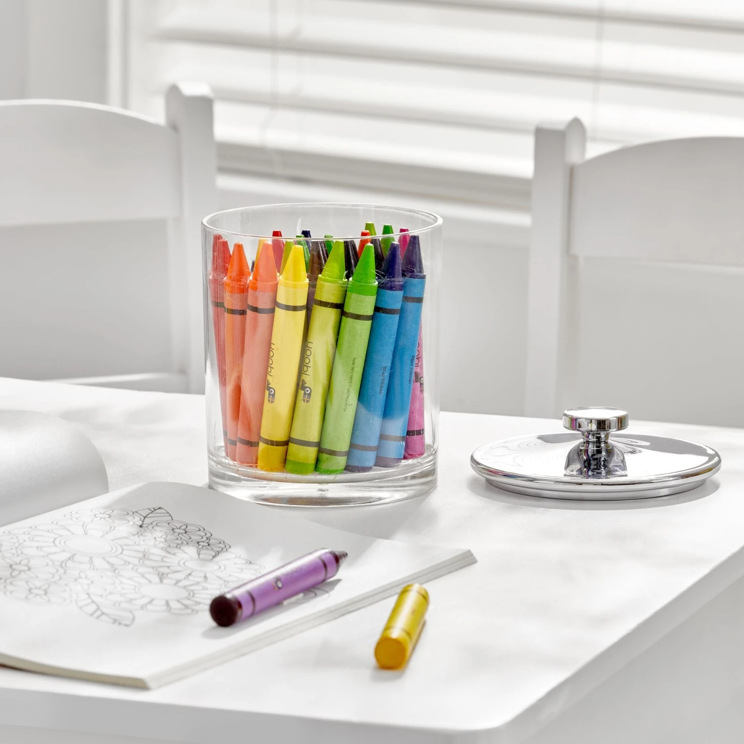 Acrylic Bathroom Canisters Acrylic Bathroom Canisters -mDesign 2000 Square JPG 07209MDBA Environment