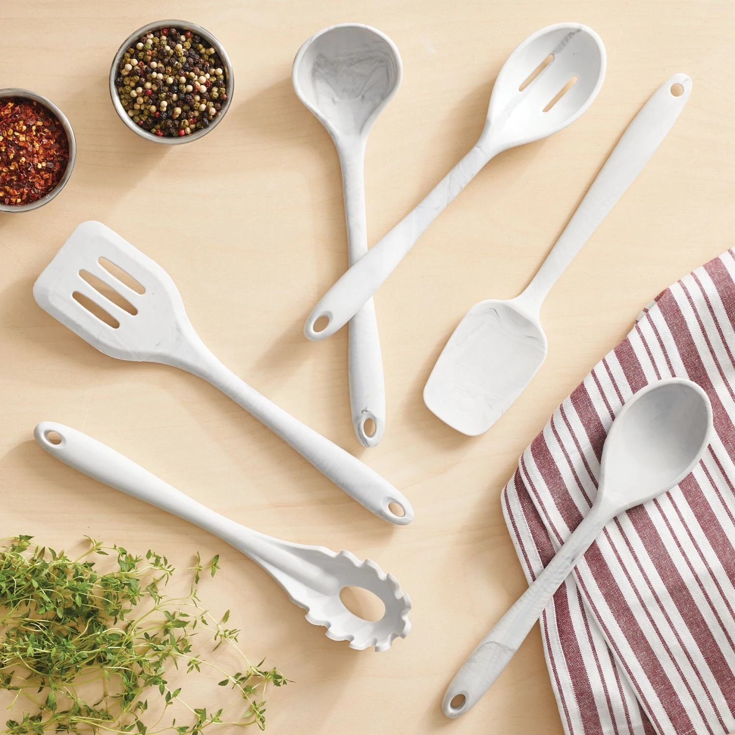 Marble Utensil Set Marble Utensil Set -mDesign 2000 Square JPG 08026MDK 2EPT01