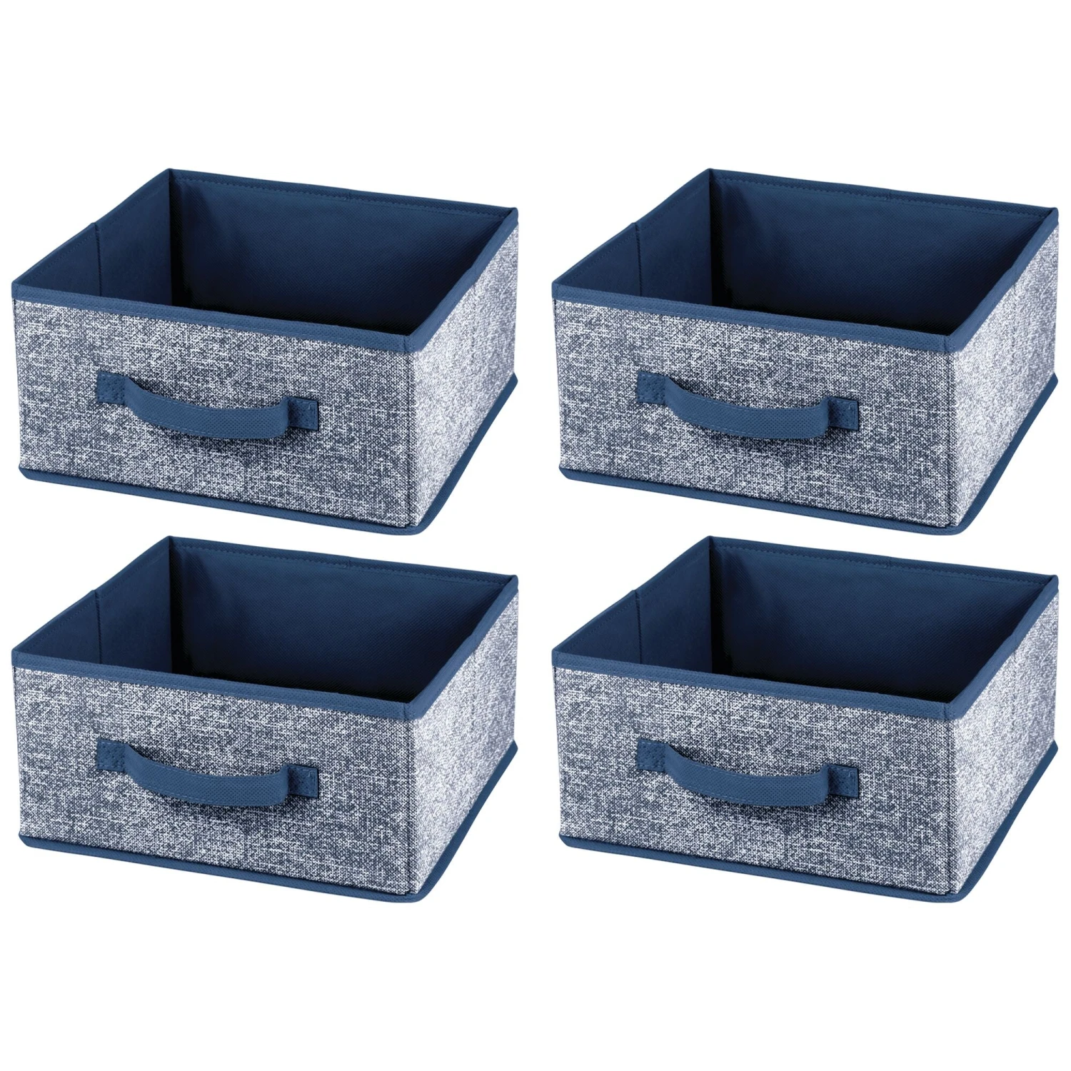 Fabric Storage Bin 10.5 x 10.5 x 5.5 Fabric Storage Bin 10.5 X 10.5 X 5.5 -mDesign 2000 Square JPG 08385MDB Outline 1