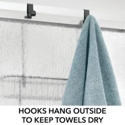 3-Tier Over-the-Door Shower Caddy With 2 Hooks 5 3-Tier Over-the-Door Shower Caddy With 2 Hooks -mDesign 2000 Square JPG 09155MDBST.PT02