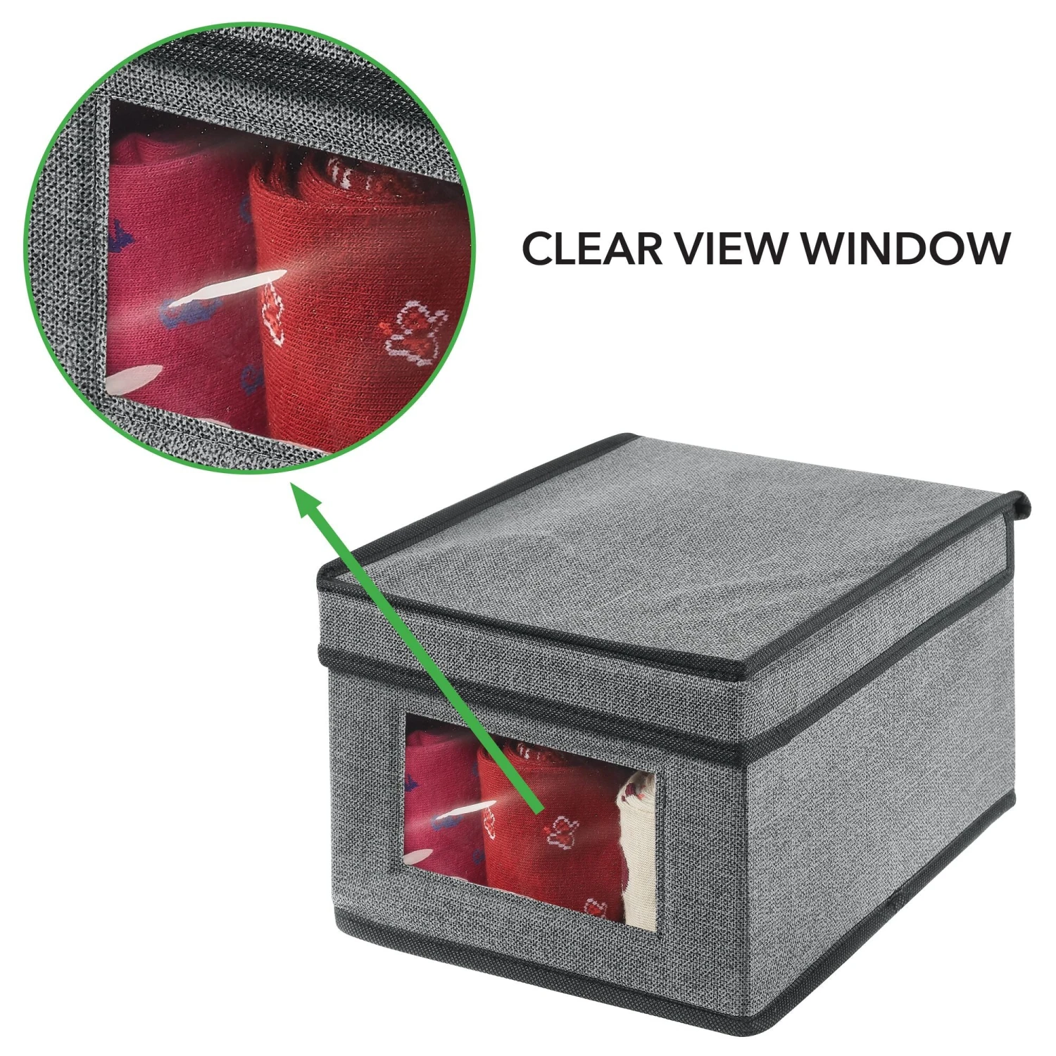 Window Storage Box 11.5 x 9 x 6 Window Storage Box 11.5 X 9 X 6 -mDesign 2000 Square JPG 09178MDCO 2EPT04