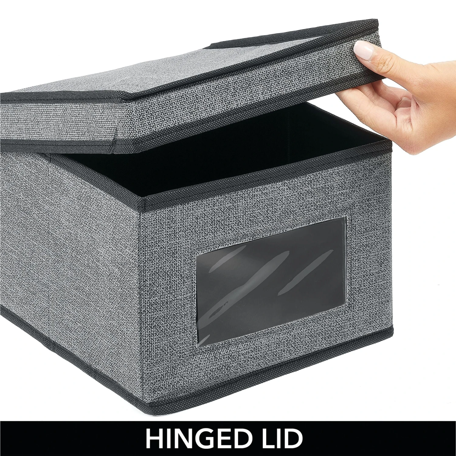Window Storage Box 11.5 x 9 x 6 Window Storage Box 11.5 X 9 X 6 -mDesign 2000 Square JPG 09178MDCO hand 1