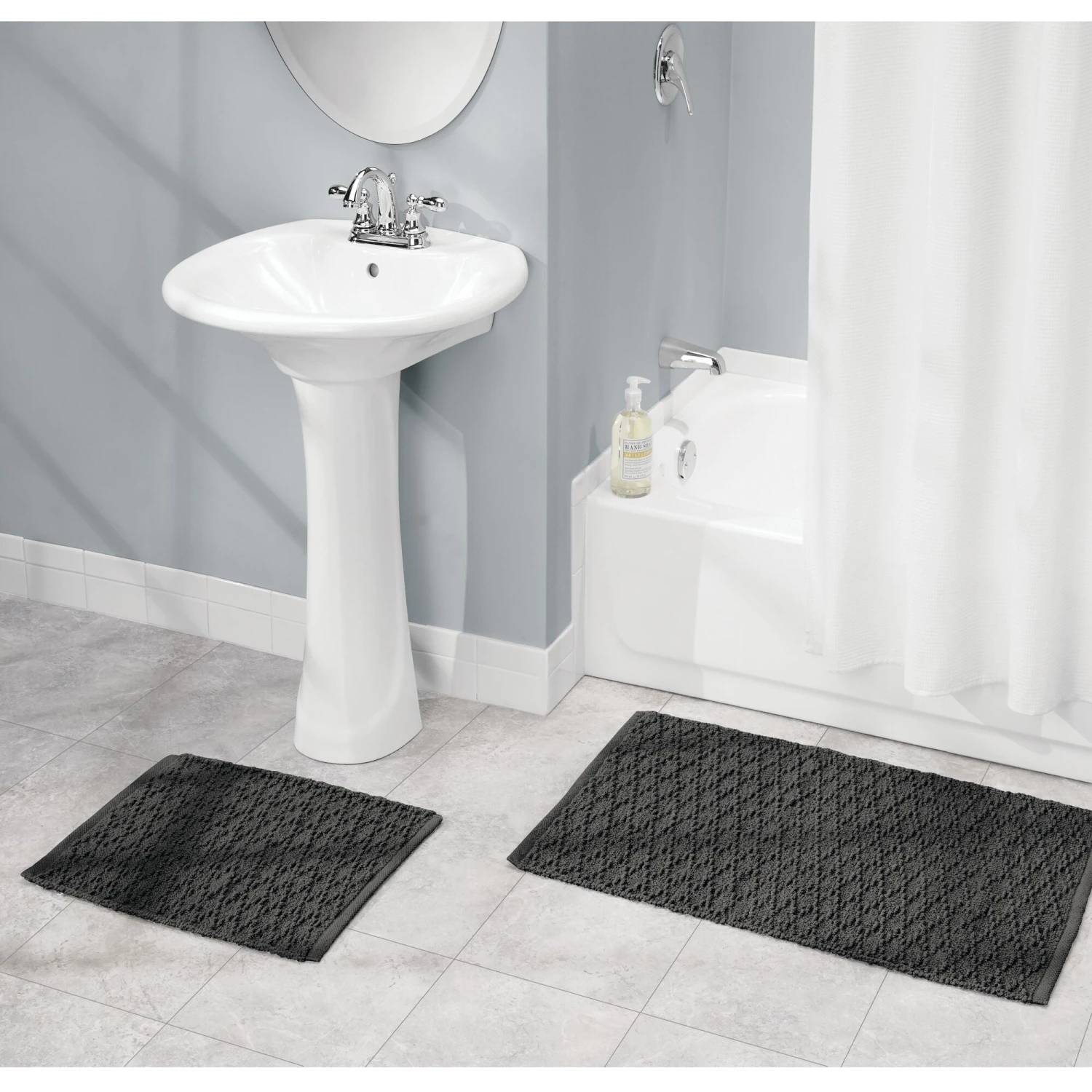 Diamond Bath Mat Set Diamond Bath Mat Set -mDesign 2000 Square JPG 09330MDBST.PT01