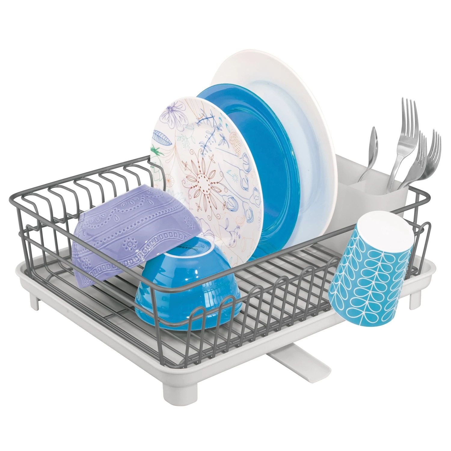 Metal Dish Rack Metal Dish Rack -mDesign 2000 Square JPG 09651MDK 2EMAIN