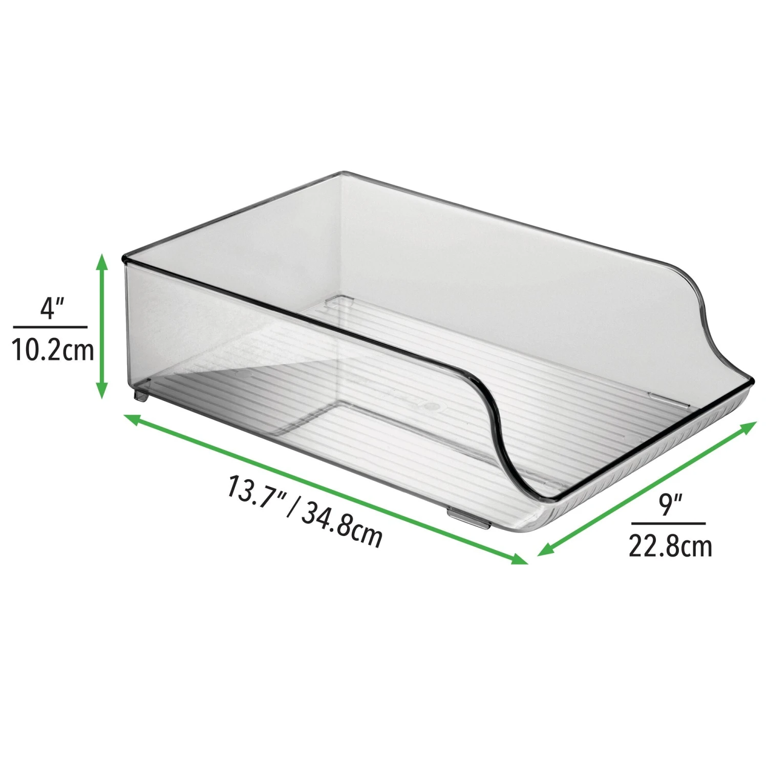 Plastic Water Bottle Holder Plastic Water Bottle Holder -mDesign 2000 Square JPG 09972MDK 2EPT02