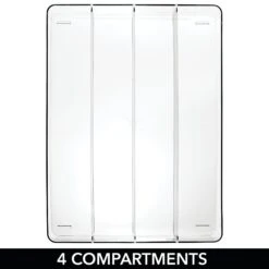 4-Section Utensil Drawer Organizer 3 4-Section Utensil Drawer Organizer -mDesign 2000 Square JPG 10185MDK.PT03