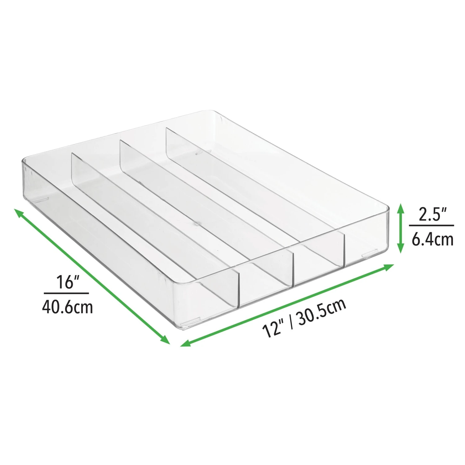 4-Section Utensil Drawer Organizer 4-Section Utensil Drawer Organizer -mDesign 2000 Square JPG 10185MDK.PT05