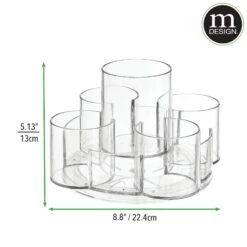 8" Rotating Makeup Organizer 2 8" Rotating Makeup Organizer -mDesign 2000 Square JPG 10193MDC