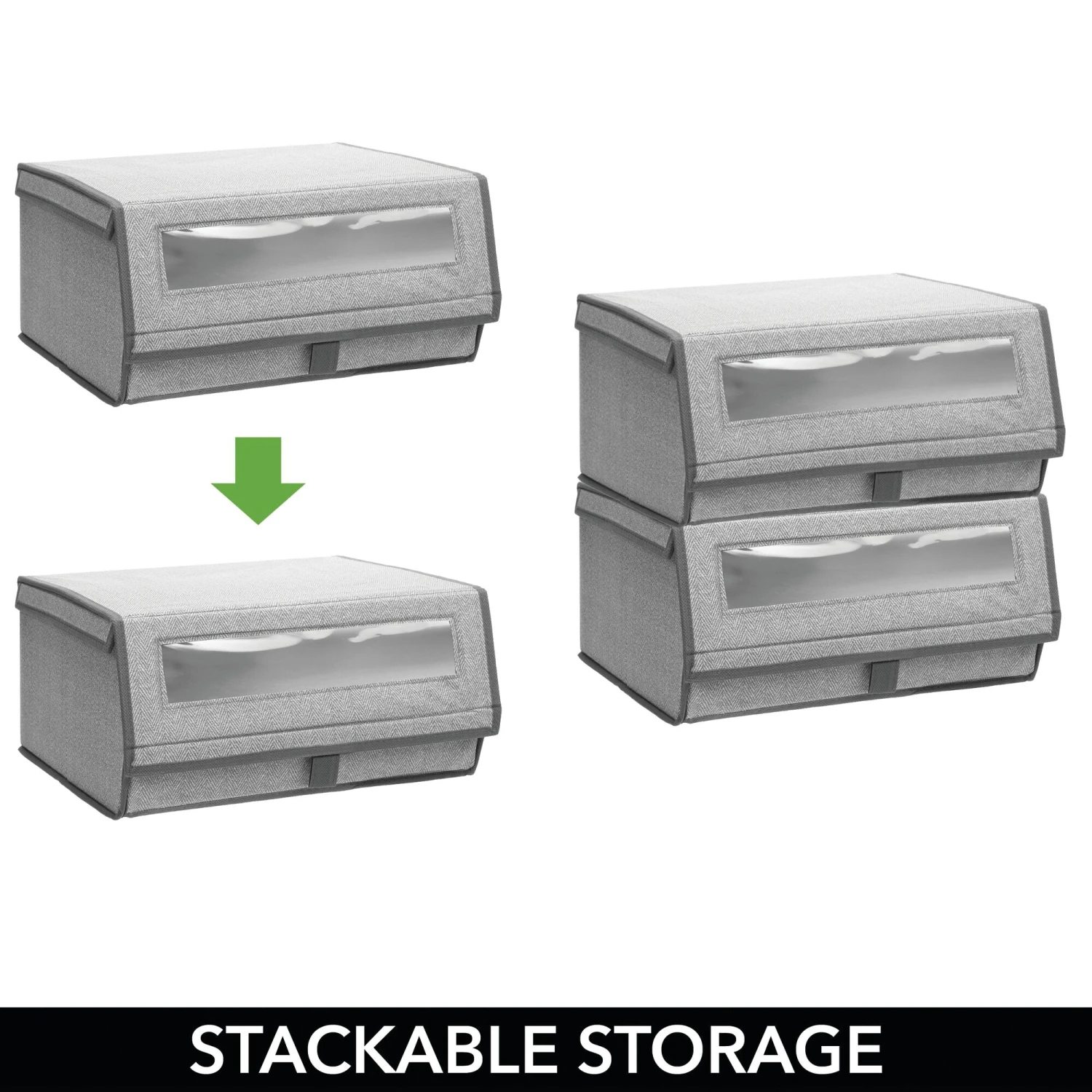 Window Shoe Box Set 12 x 14.5 x 7 Window Shoe Box Set 12 X 14.5 X 7 -mDesign 2000 Square JPG 10582MDCO.PT02