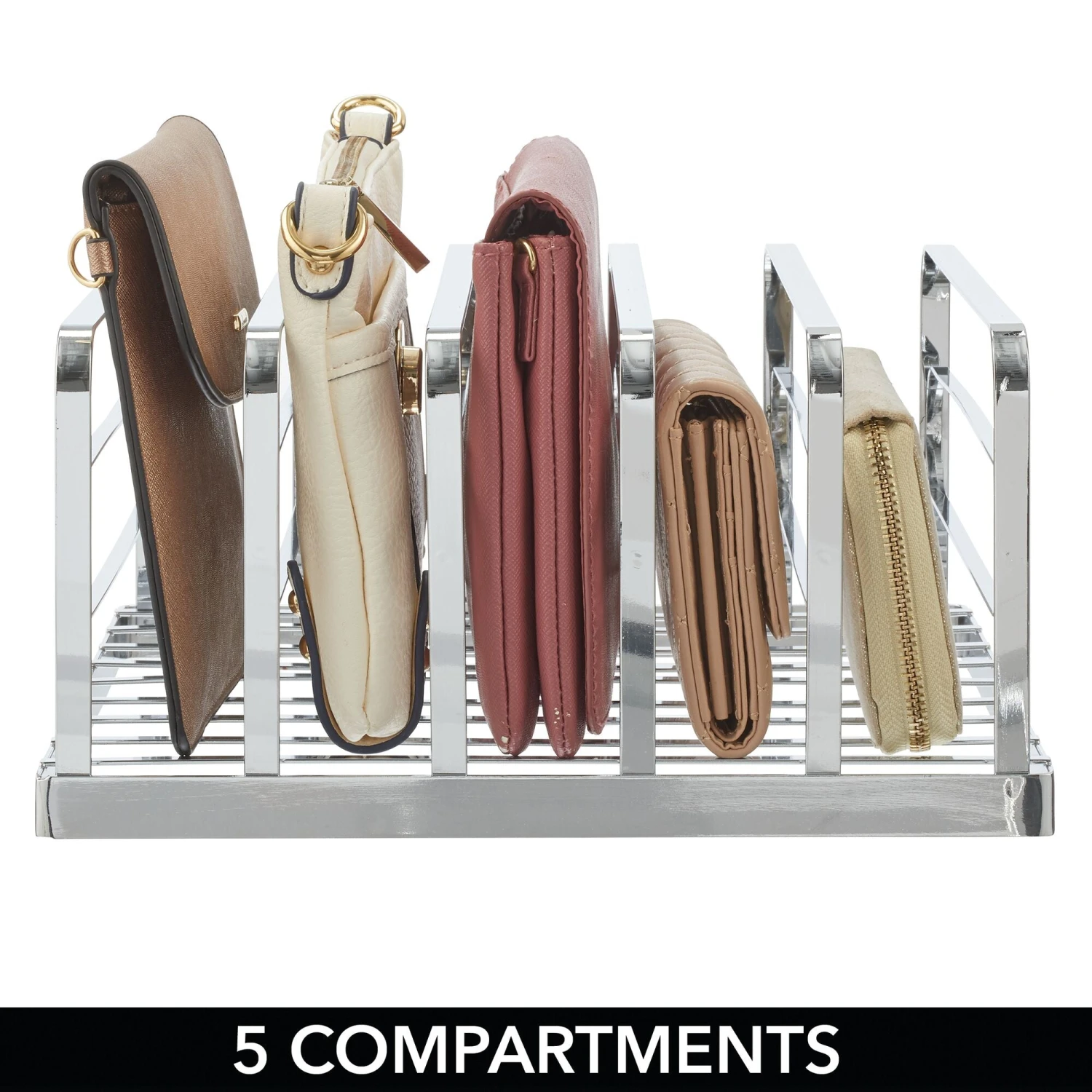 Stackable 5-Section Purse Organizer Stackable 5-Section Purse Organizer -mDesign 2000 Square JPG 11834MDCO.PT03