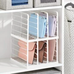 Stackable 3-Section Purse Organizer 5 Stackable 3-Section Purse Organizer -mDesign 2000 Square JPG 11838MDCO glam reshoot