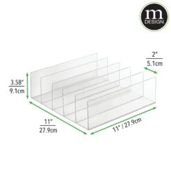 5-Section Slim Purse Organizer 2 5-Section Slim Purse Organizer -mDesign 2000 Square JPG 11846MDCO