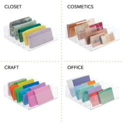 5-Section Slim Purse Organizer 3 5-Section Slim Purse Organizer -mDesign 2000 Square JPG 11846MDCO.PT02