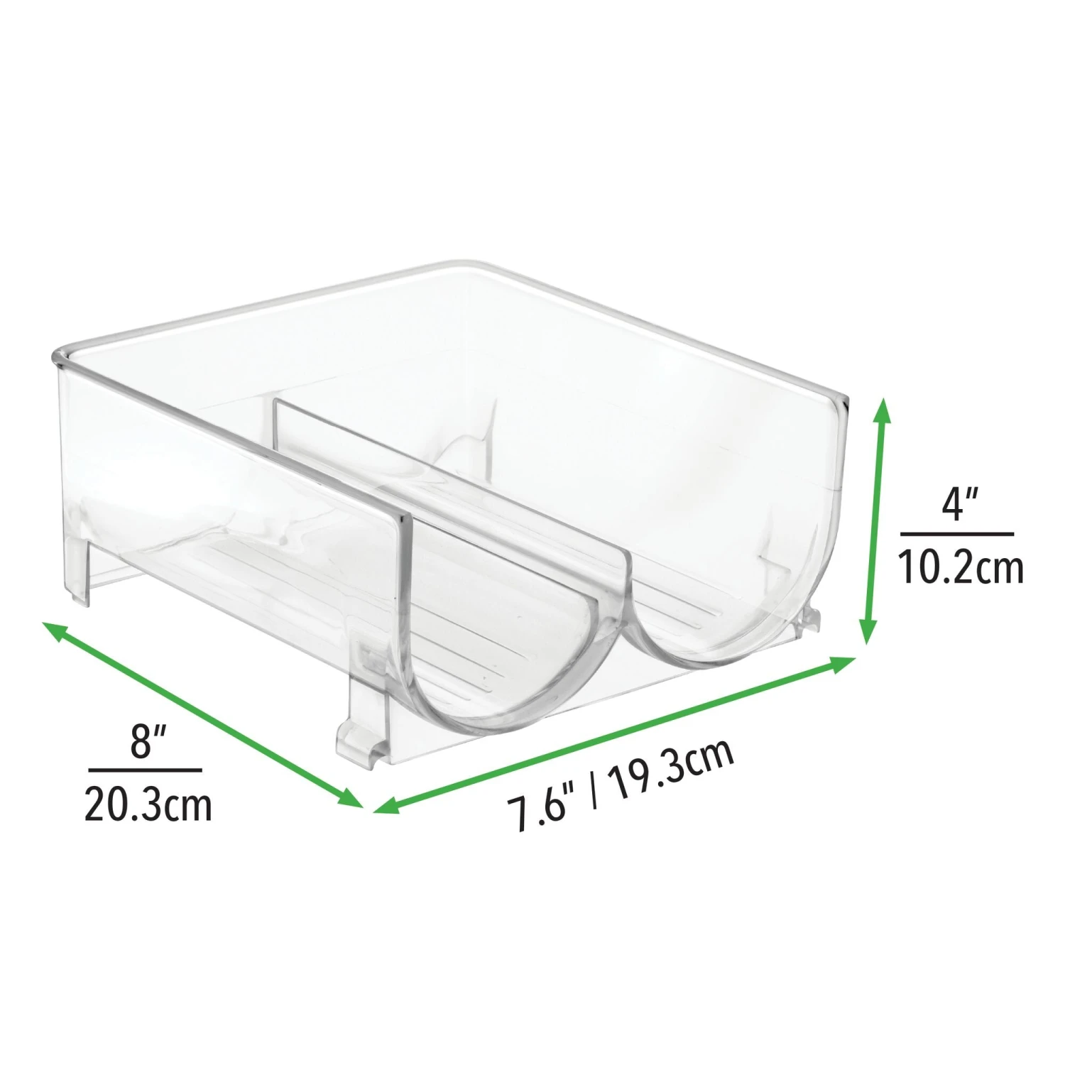Stackable Wine Bottle Storage Rack Stackable Wine Bottle Storage Rack -mDesign 2000 Square JPG 1214MDK.PT01