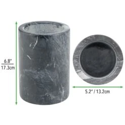 Marble Wine Bottle Cooler 3 Marble Wine Bottle Cooler -mDesign 2000 Square JPG 12607MDK.PT02