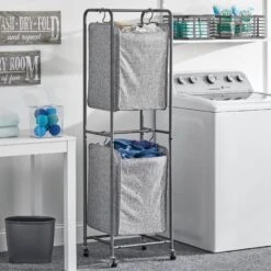 2-Tier Double Hamper 2 2-Tier Double Hamper -mDesign 2000 Square JPG 12737MDL glam