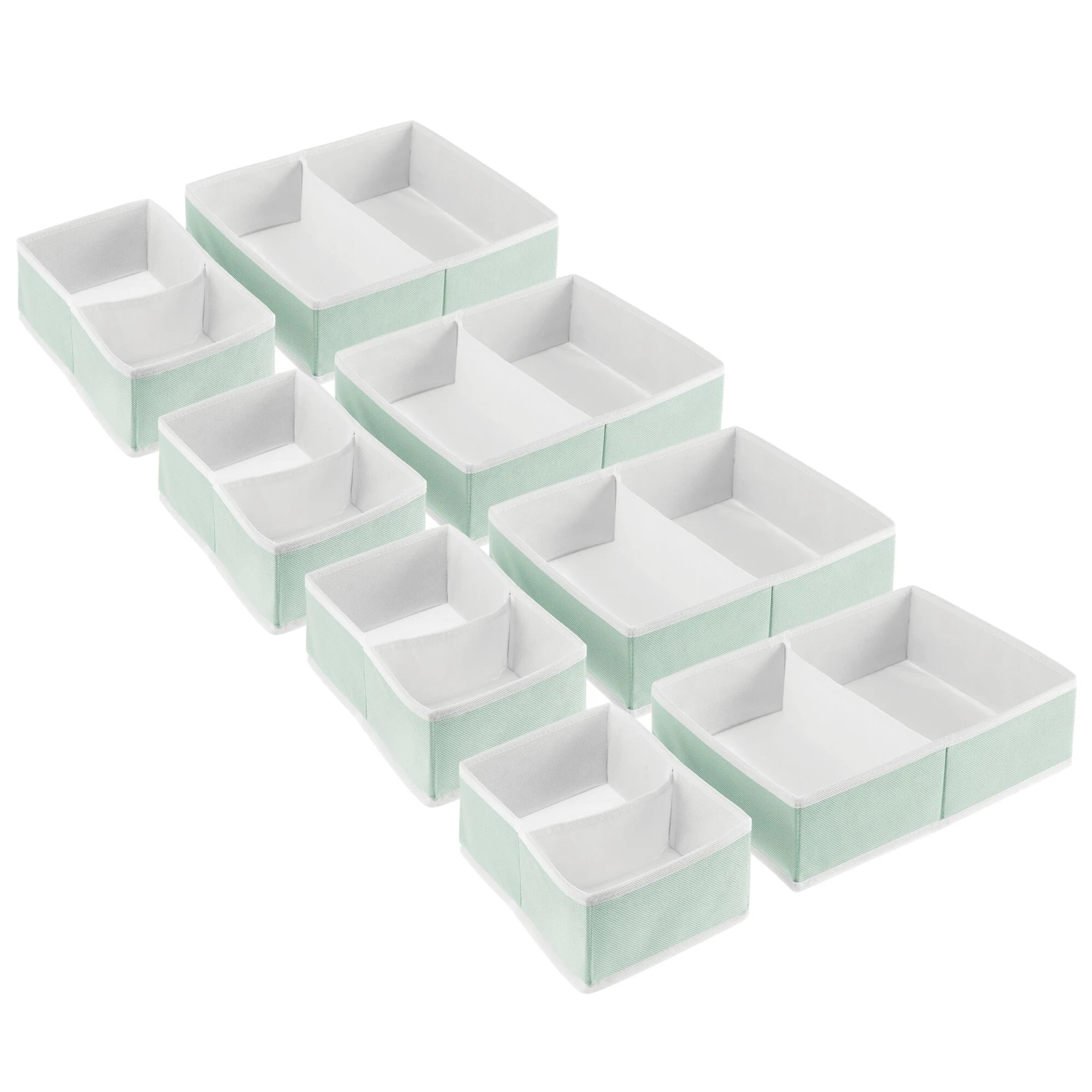 Divided Fabric Drawer Organizers Divided Fabric Drawer Organizers -mDesign 2000 Square JPG 12942MDB Outline