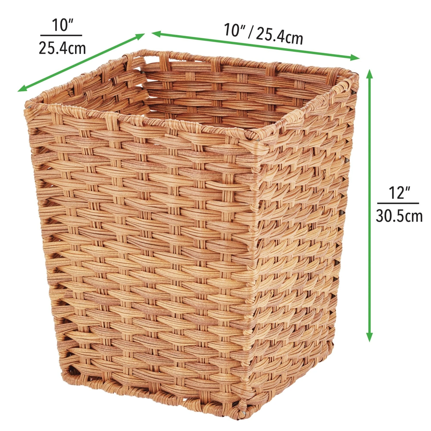 Woven Wastebasket Woven Wastebasket -mDesign 2000 Square JPG 13188MDHS.PT03