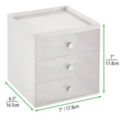 3-Drawer Stackable Organizer 5 3-Drawer Stackable Organizer -mDesign 2000 Square JPG 13454MDC.PT04