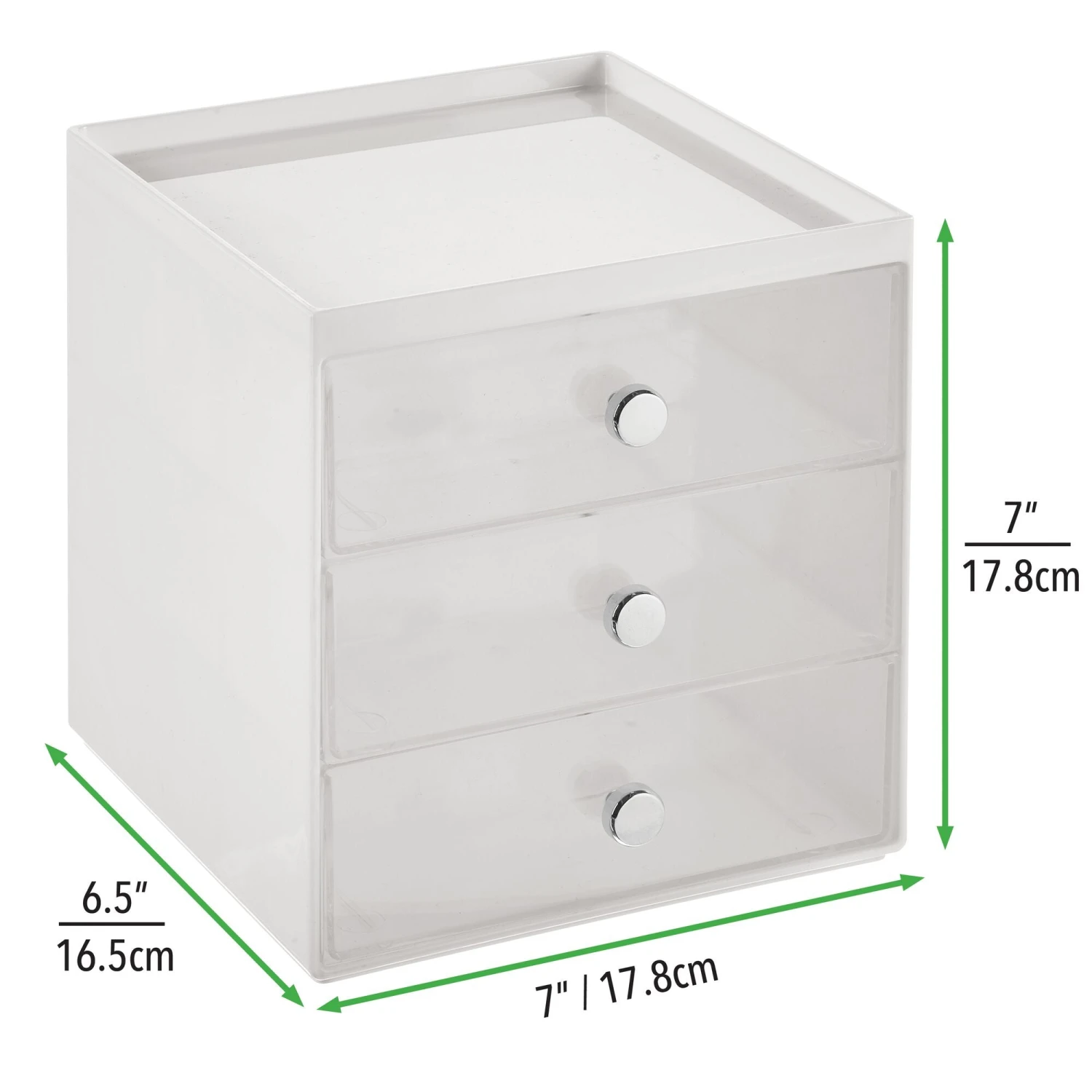 3-Drawer Stackable Organizer 3-Drawer Stackable Organizer -mDesign 2000 Square JPG 13454MDC.PT04