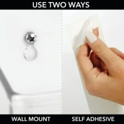 Wall Mount Or Adhesive Bin 6 X 24 X 6 3 Wall Mount Or Adhesive Bin 6 X 24 X 6 -mDesign 2000 Square JPG 14629MDK 2EPT02