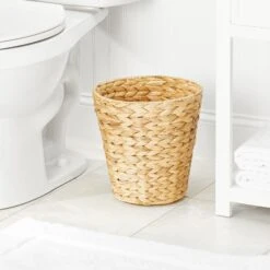 Water Hyacinth Wastebasket 2 Water Hyacinth Wastebasket -mDesign 2000 Square JPG 17272MDBST.PT02