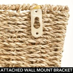 Seagrass Hanging Baskets 3 Seagrass Hanging Baskets -mDesign 2000 Square JPG 18375MDHS.PT01