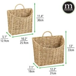 Seagrass Hanging Baskets 2 Seagrass Hanging Baskets -mDesign 2000 Square JPG 18375MDHS.PT02